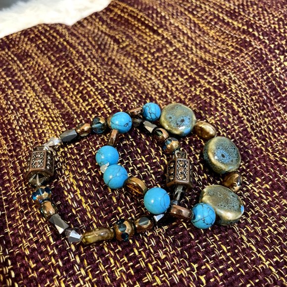 Cermic & Bead Bracelet - Picture 6 of 11